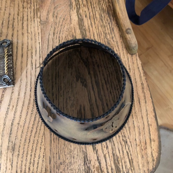 Western metal tea light lamp - Picture 8 of 8